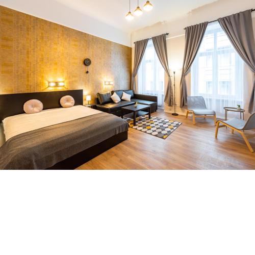 Superb modern style apartment at Gozsdu Garden